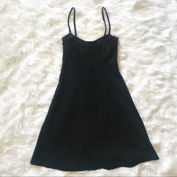 Bustier Style Black French Connection Dress - Picture 2 of 5
